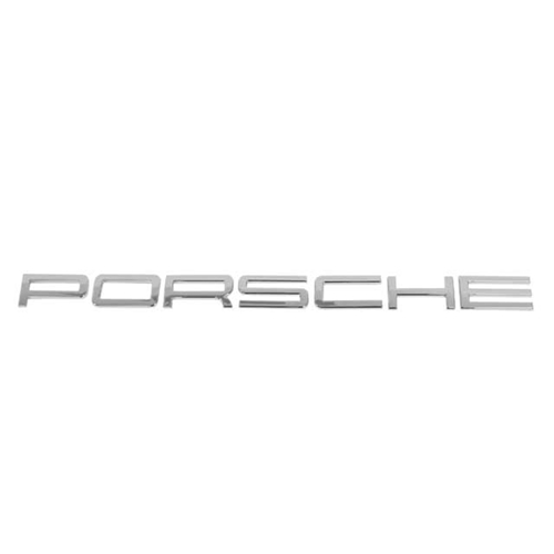 Emblem "PORSCHE" (Chrome) for Bumper - 99155923500