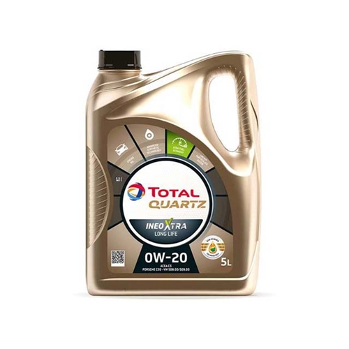 Engine Oil - Total Quartz INEO Xtra Long Life - 0W-20 Synthetic (5 Liter) - 216189