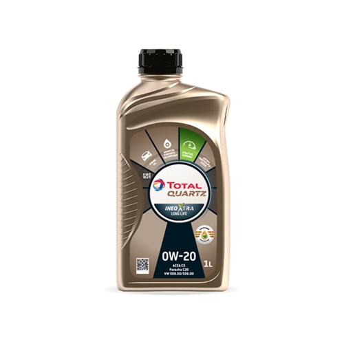 Engine Oil - Total Quartz INEO Xtra Long Life - 0W-20 Synthetic (1 Liter) - 226005