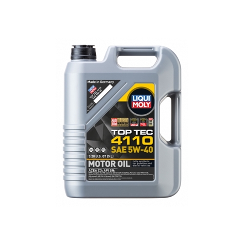 Engine Oil - Liqui Moly Top Tec 4110 - 5W-40 Synthetic (5 Liter) - 22122