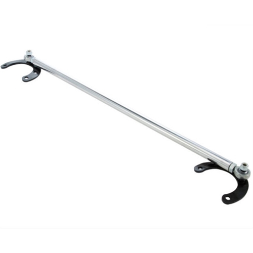 Porsche Schnell Strut Brace Bar Silver Black Porsche 911 65-89 - Schnell Performance