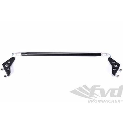 Porsche 964 & 993 Front Strut Brace Bar - Black - Schnell Performance