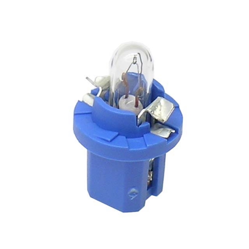 Bulb (12V - 1.2W) Clear with Blue Socket Base - 2721MFX